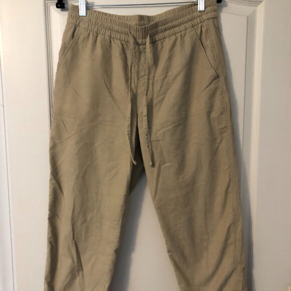 Gap Corduroy Pull on Easy Pants - Khaki - Size M - Picture 2 of 4